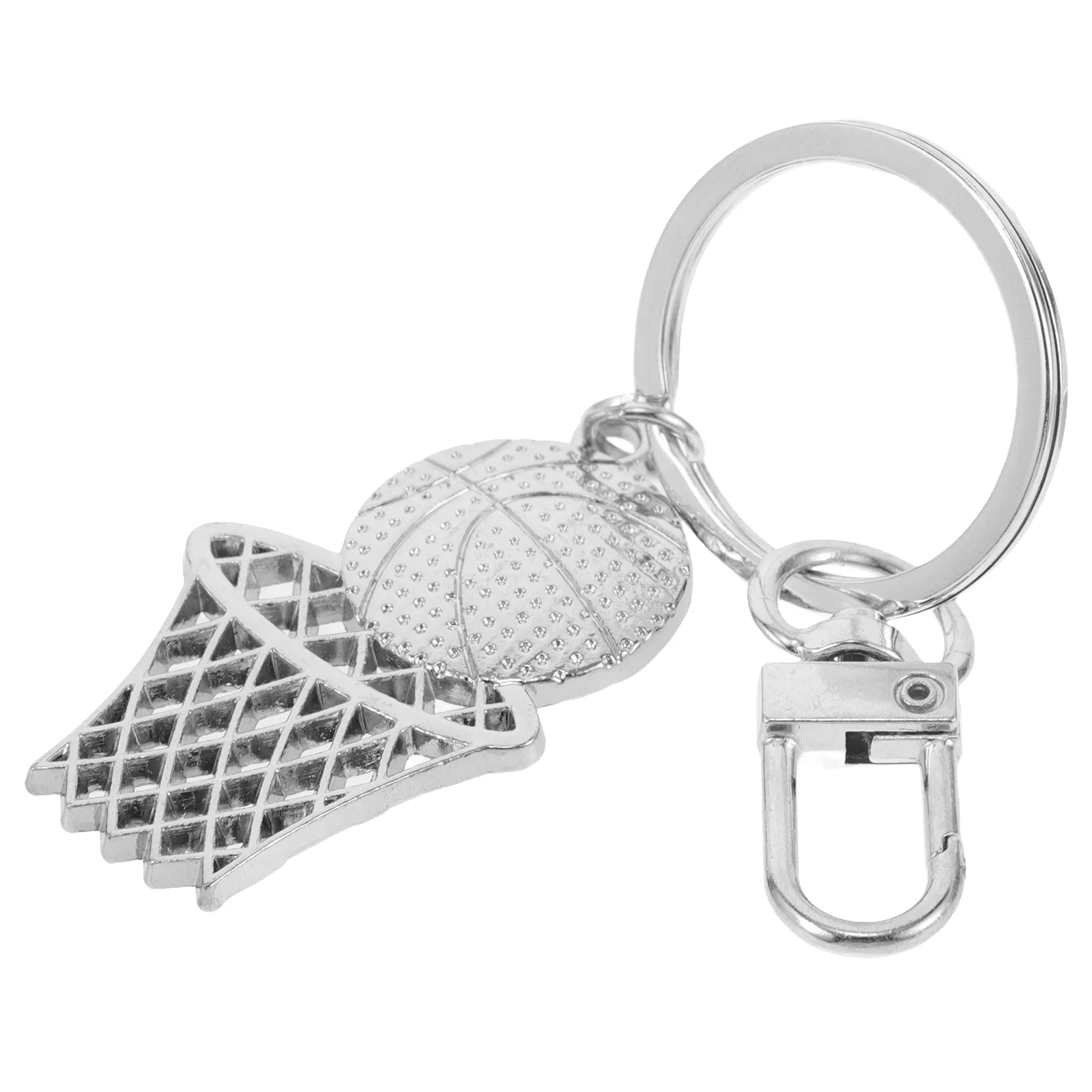 Basketball Keychain Sports Ring Souvenir Keychains for Men Party Favor Stuff Keyring Zinc Alloy Keycahisn Charms