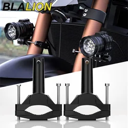 BLALION Universal Mount Bracket For Motorcycle Bumper Modified Headlight Stand Spotlight Extension Pole Frame Extension Bracket