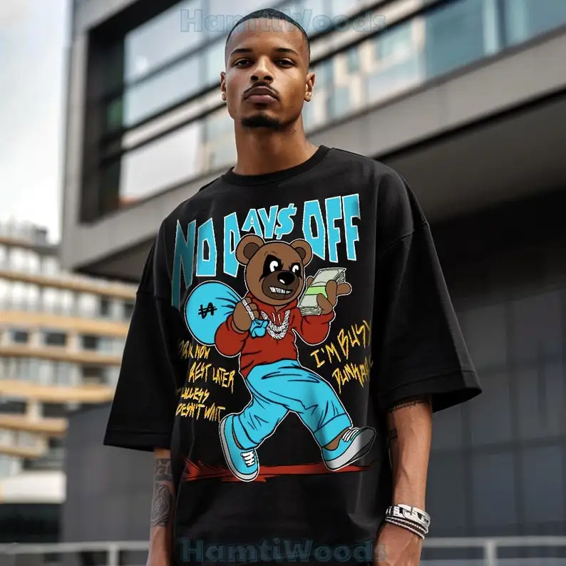 SB Di'Orr Greenwood Shirt - No Day Off Bear Shirt Unisex