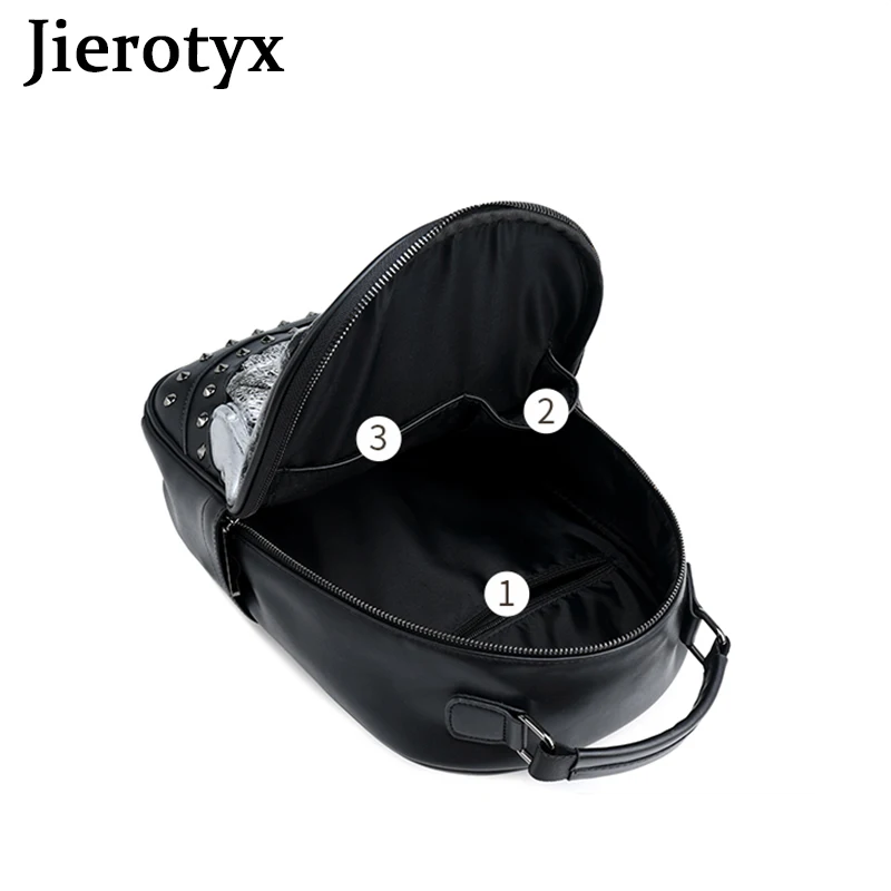 JIEROTYX 3D zwierząt Unisex Steampunk Gothic plecak kreatywny pies tornister dla kobiet tłoczone wodoodporne torby podróżne duże