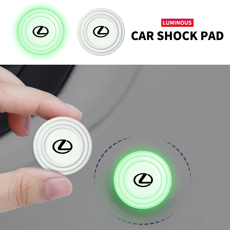 

1/2/4Pcs Car Door Silent Gasket Shock-absorbing Stickers For Lexus F SPORT LBX NX RX 350h 450h ES UX 300e GS GX IS LS LX CT LC