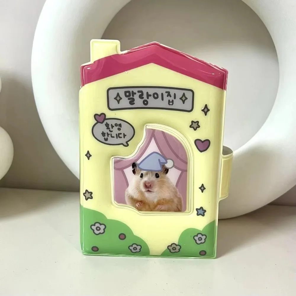 2025 32 Pockets Photocard Holder Kpop Cute Card Holder Mini Hollow Binder