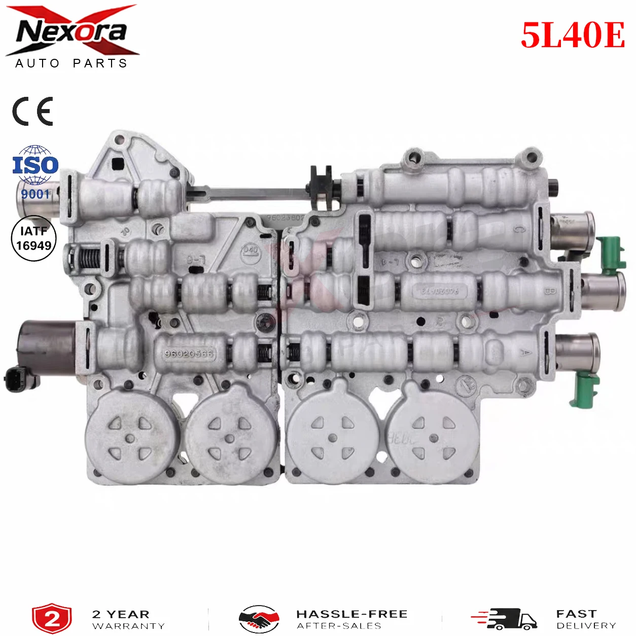 Original 5L40E Transmission Valve-Body With Full Solenoids For BMW 325i 330i 525i X3 X5 Z4 Cadillac Catera CTS SRX Pontiac Sky