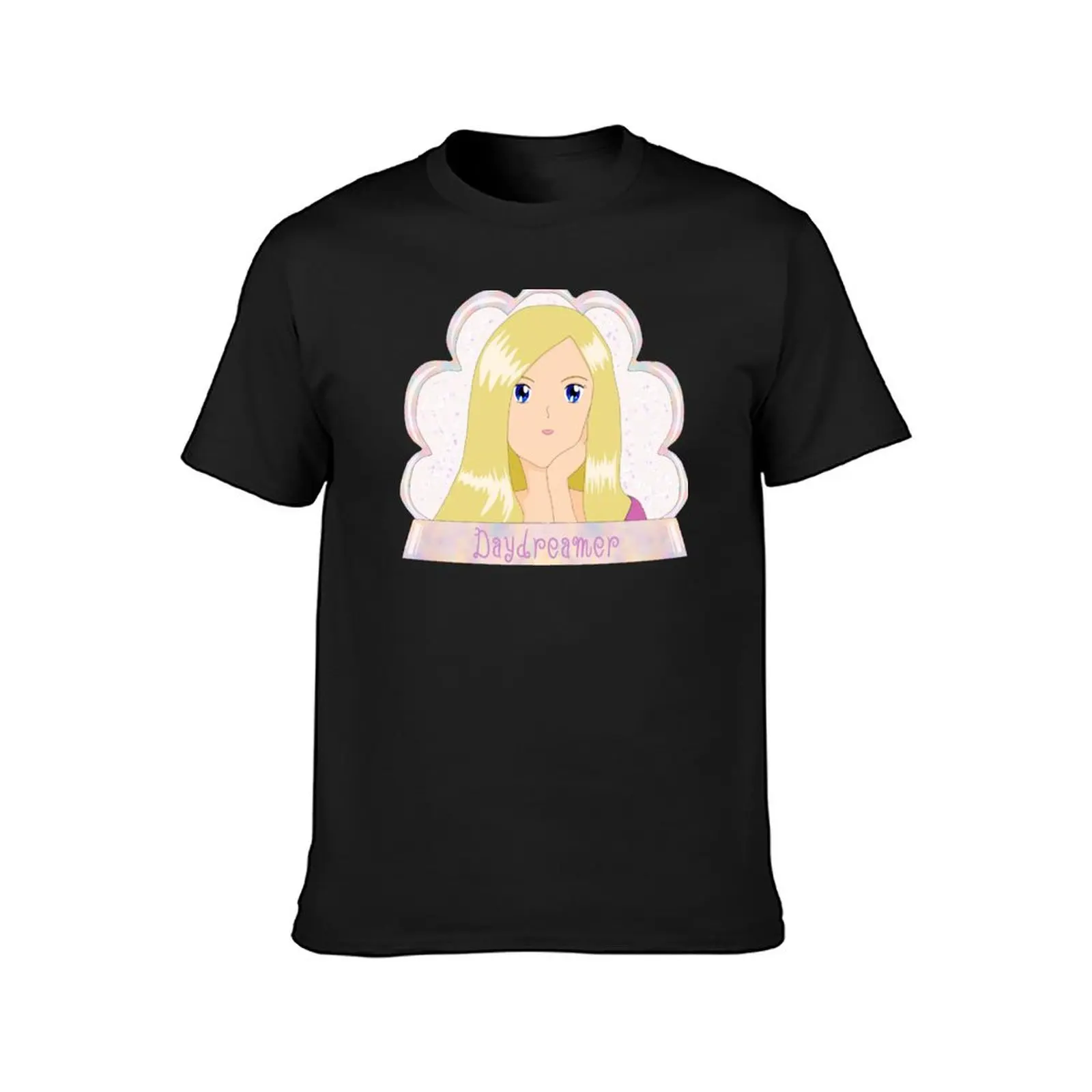 Daydreamer Anime Girl T-Shirt blanks heavyweights oversizeds quick-drying men t shirt