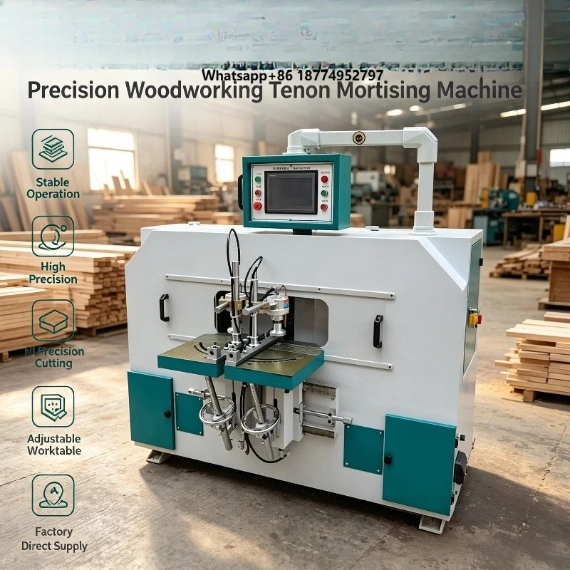 Door Mortise and Tenon Machine Wood Mortise Tenon Cutting Machine Mortising Machine for Wood