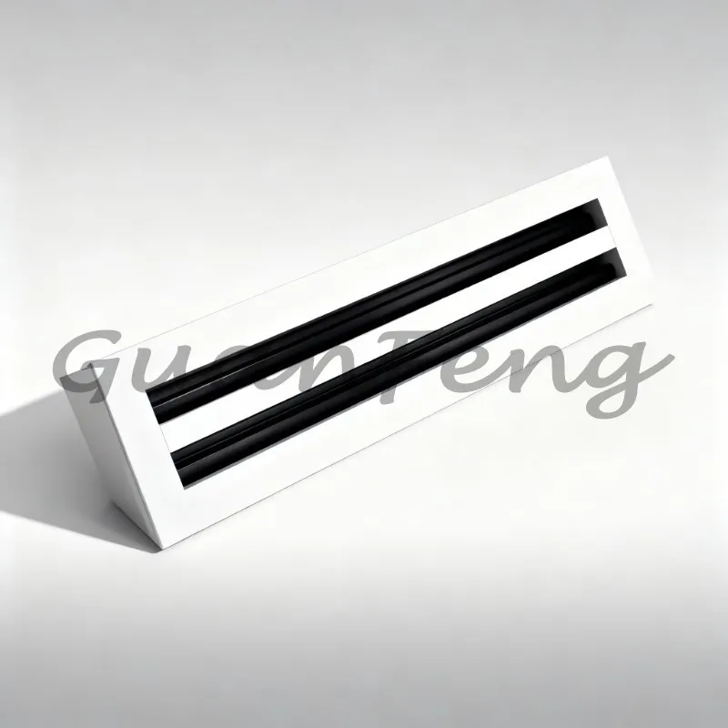 Adjustable Linear Slot Diffuser HVAC Ceiling Air Grille Vent Slot Air Vent