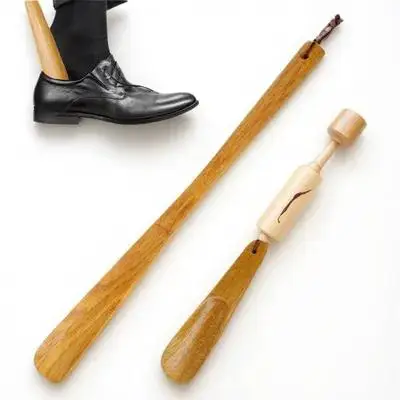 عبوتان من أبواق الأحذية لكبار السن والبالغين والأطفال، بوق حذاء طويل بمقبض قصير للرجال والنساء، رافع ملحقات التمهيد #1