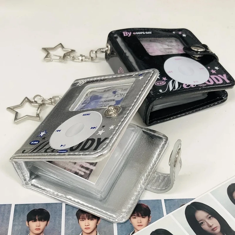 2in Photo Card Binder Mini Photocard Holder Kpop Idol Binder Photocards Photo Card Supplies Keychain Bagpack Pendants 포토카드 용품