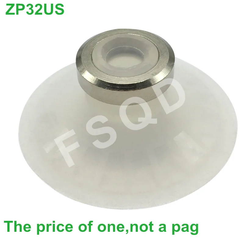 ZP02US ZP03US ZP04US ZP06US ZP08US ZP10US ZP13US ZP16US ZP20US ZP25US ZP32US ZP40US ZP50US FSQD Vacuum Suction Cup Pad ZP Series