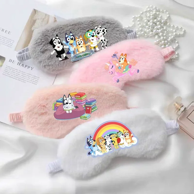 

Blueys Bingo Sleeping Eye Mask Blindfold Eye Covers Anime Cute Cartoon Travel Home Eyes Relax Eyeshade Boys Girls Birthday Gift