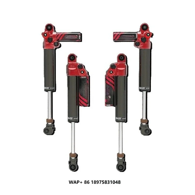 High Performance 4-Inch Lift Nitrogen Adjustable Shock Absorber Front and Rear 4x4 Suspension Kit for JK JL New Condition