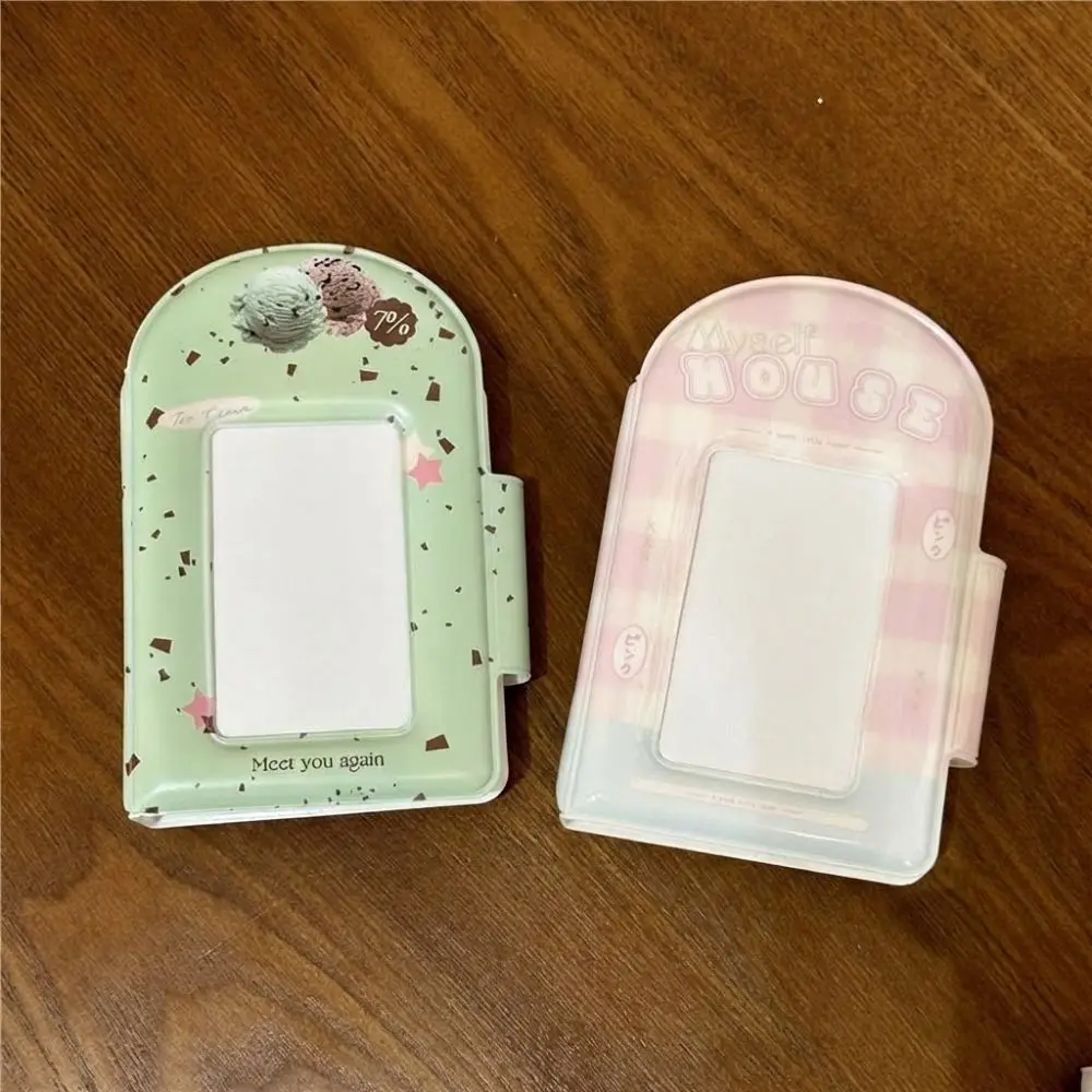 Cute 3 inch Kpop Album 32 Pockets Mini Photocard Holder Gift Small Card Booklet