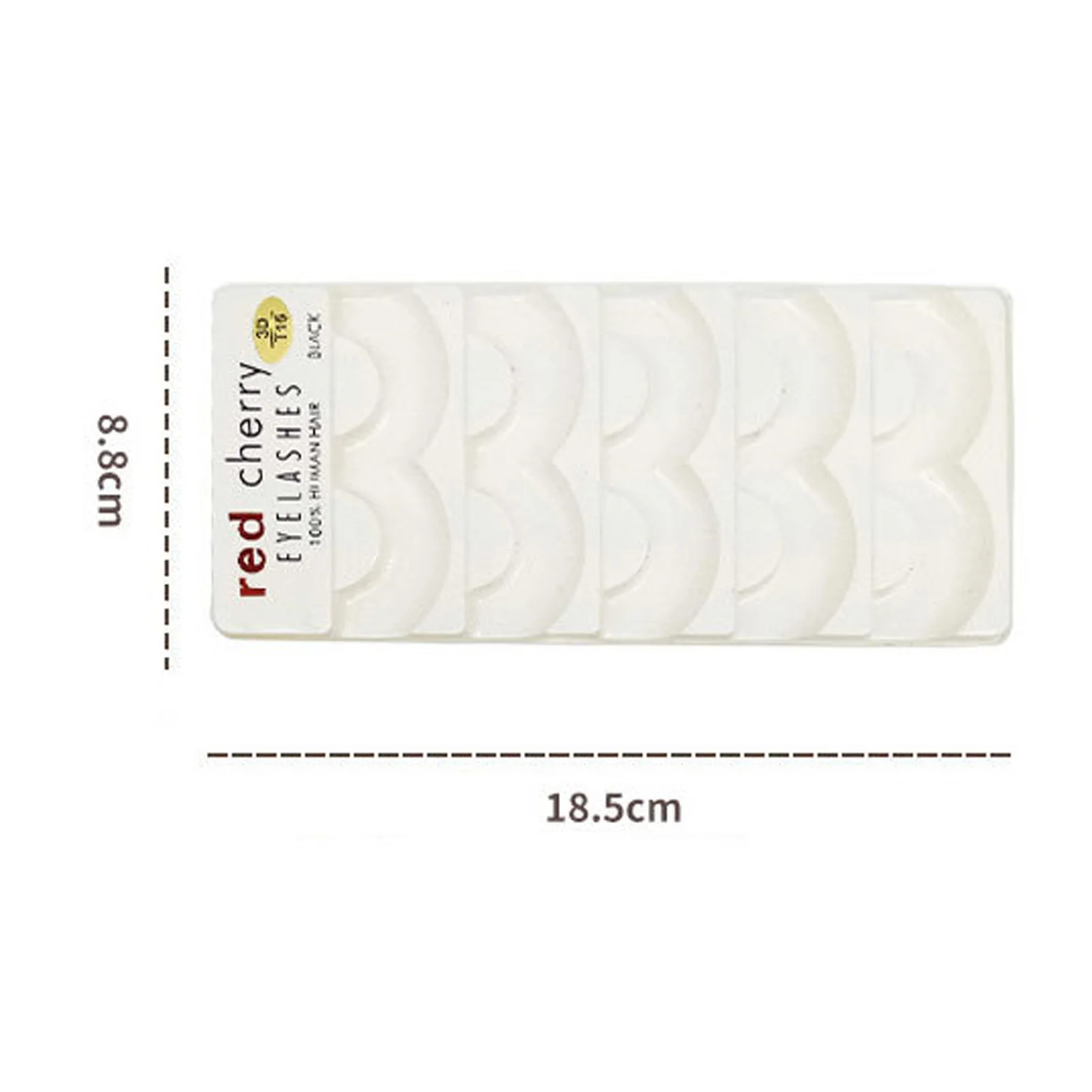 5ペアの太いクラスターラッシュ、ロングで柔らかいつけまつげ、フルストリップ、女性と女の子のための日常使いのアイシェイプつけまつげ