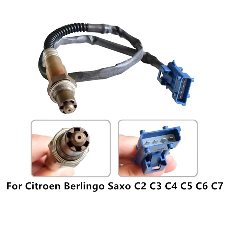 2Pcs O2 Oxygen Sensor 96368765 9657632980 For PEUGEOT 1007 106 206 207 306 307 406 407 607 BIPPER PARTNER 1.1 1.4 1.6 I