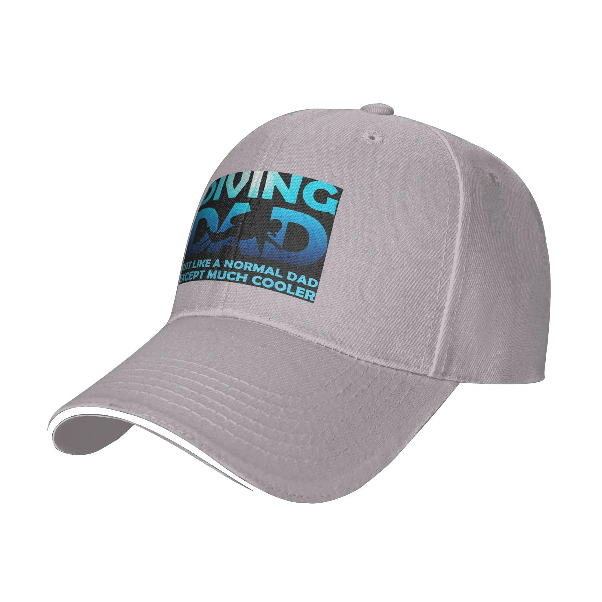 Scuba Dive Flag Bubble Diving Diver Cap Casual Baseball Caps Adjustable Hat Hip Hop Summer Unisex Baseball Hats Customizable