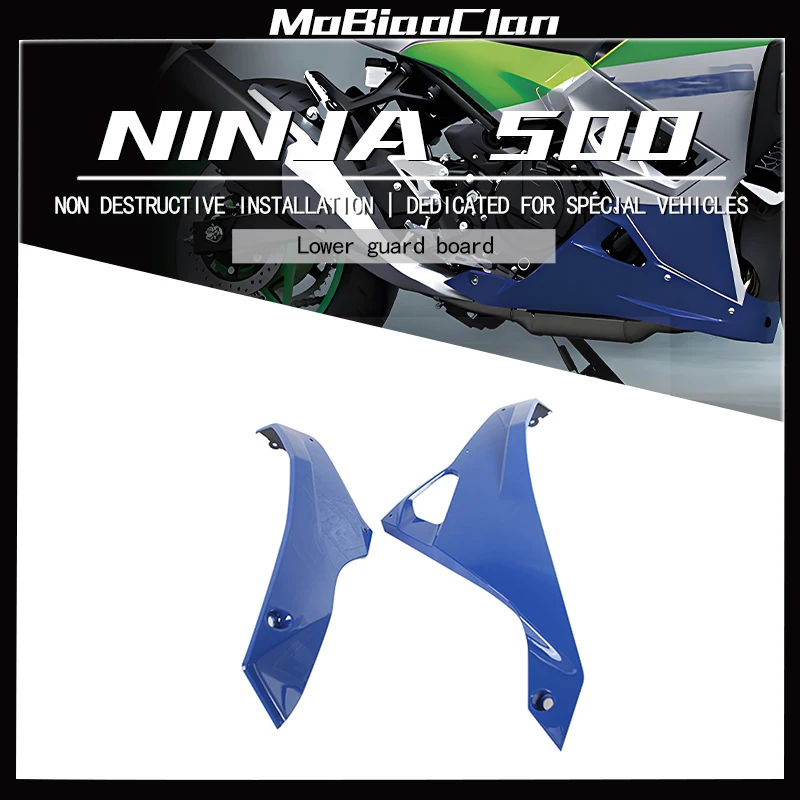 

For KAWASAKI NINJA500 Ninja500 ninja 500 Motorcycle parts left and right lower lower guard engine spoiler fairing accessories