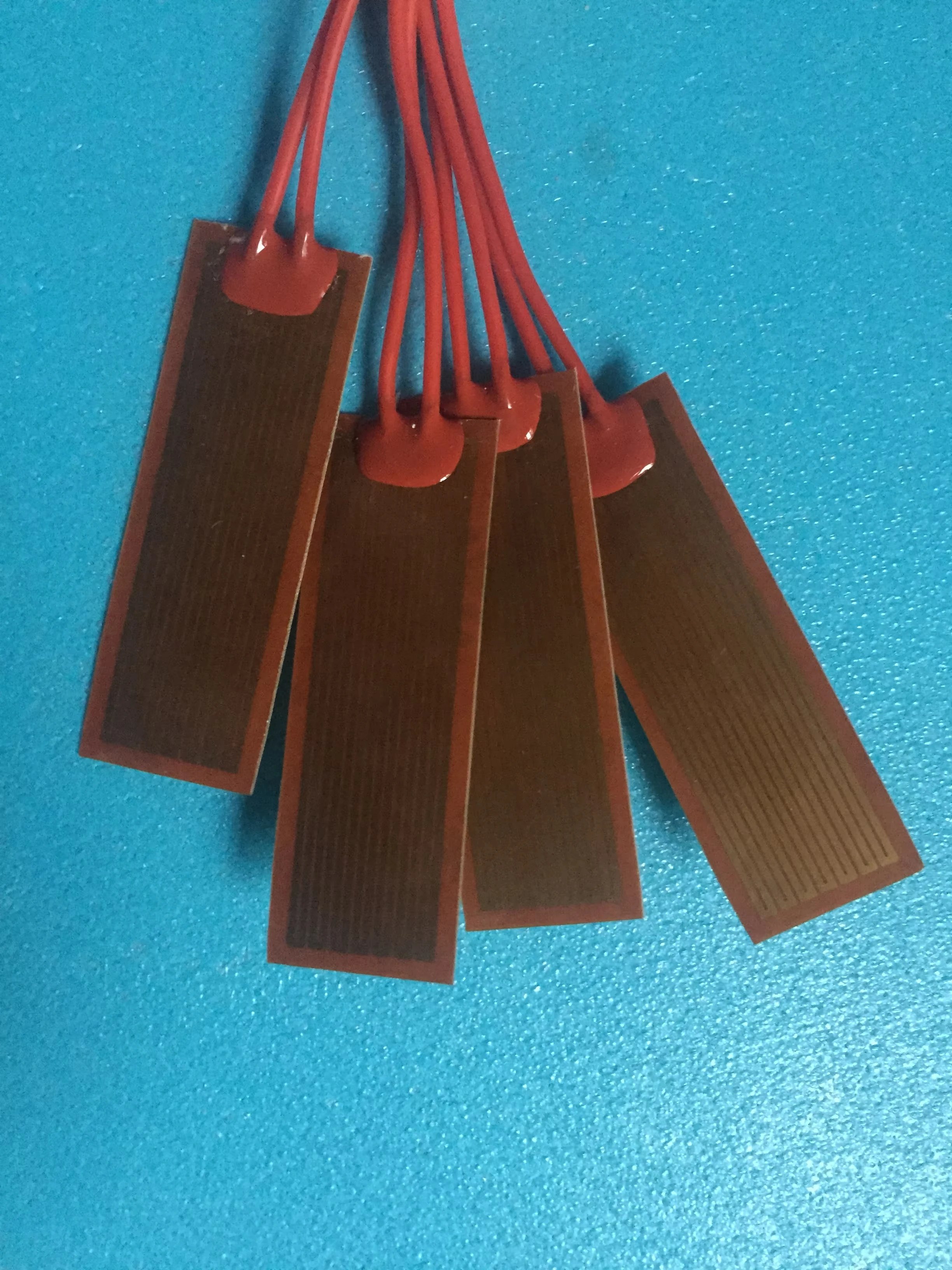 20mmX20mm 3.7V 2W element heating PI film polyimide heater heat rubber electric flexible heated bad printer heating pad oil