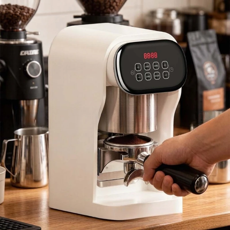 Commercial Coffee Automatic Powder Press Electric Italian Coffee Bowl Powder Press Hammer