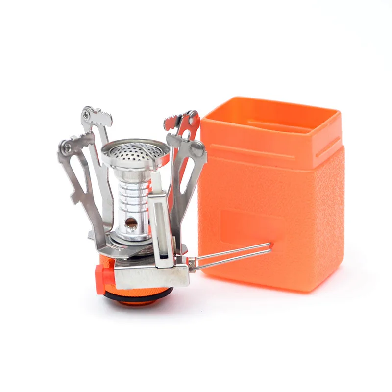 

New 3000W Mini Gas Stove Outdoor Folding Tourist Burner Portable Furnace Picnic Cooking Camping Supplies Picnic Cookwear