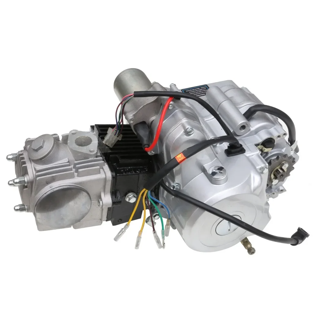 TDPRO Professional 125cc Engine Motor 3 Speed Semi Auto  Forward 1 Reverse For  ATV QUAD Go Kart Pitbike ATV 110cc 125cc Parts