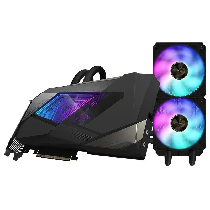 RTX 3080 XTREME WATERFORCE 10G LHR Tarjetas gráficas para juegos GPU para soporte de escritorio PCIE4.0 GPU de refrigeración por agua E-Sports