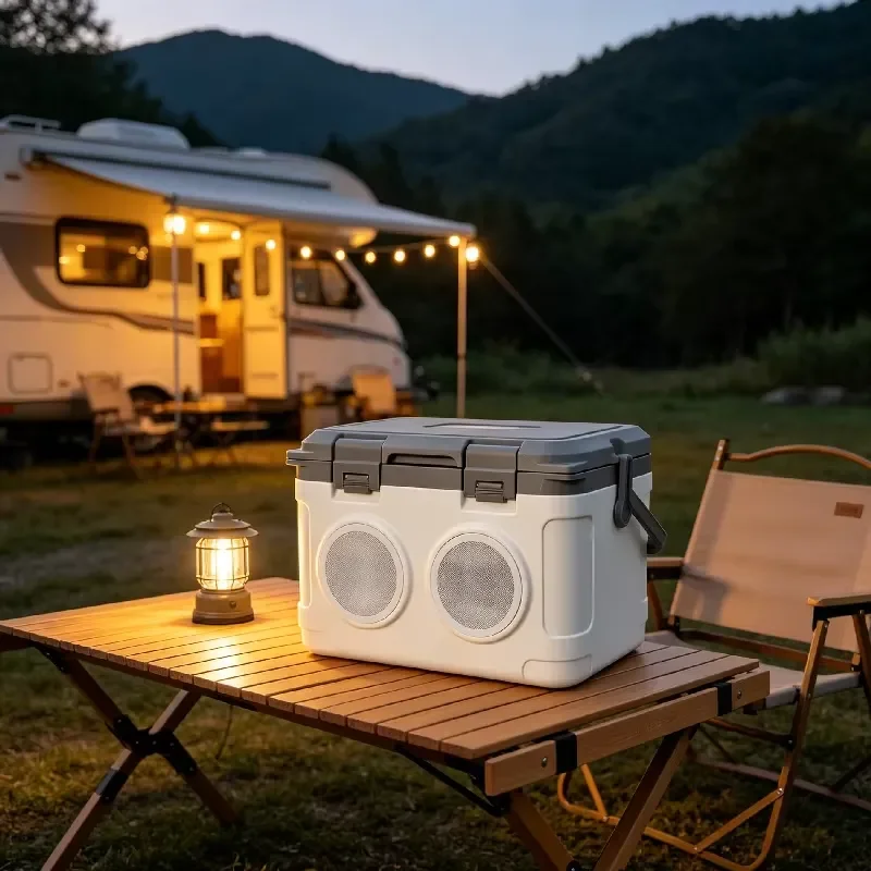 Portable Insulated Cooler Bag Large Capacity Thermal Lunch Box for Outdoor Camping Picnic Beach Travel Keep Food Fresh Cold