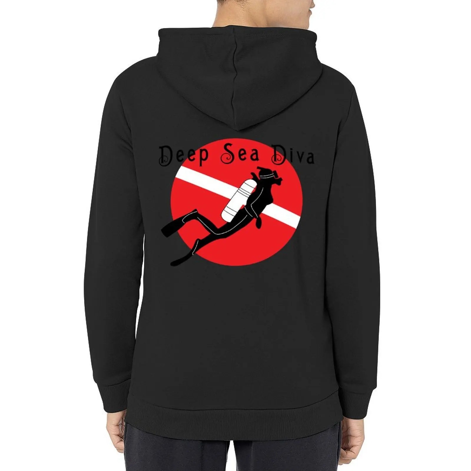 

SCUBA Diva Hoodie men's sweat-shirt set autumn graphic t shirts men mens designer clothes mens hoodies