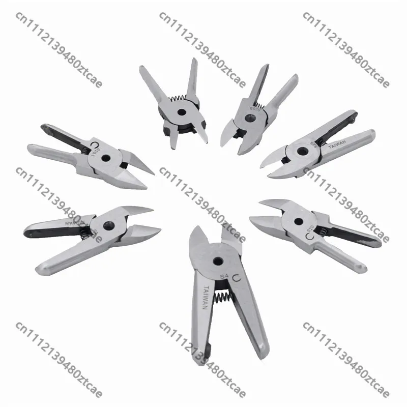 Replacement Cutter Blades For Pneumatic Air Shear Plastic Gate Electronic Foot Trimming Spare Cutting Tips