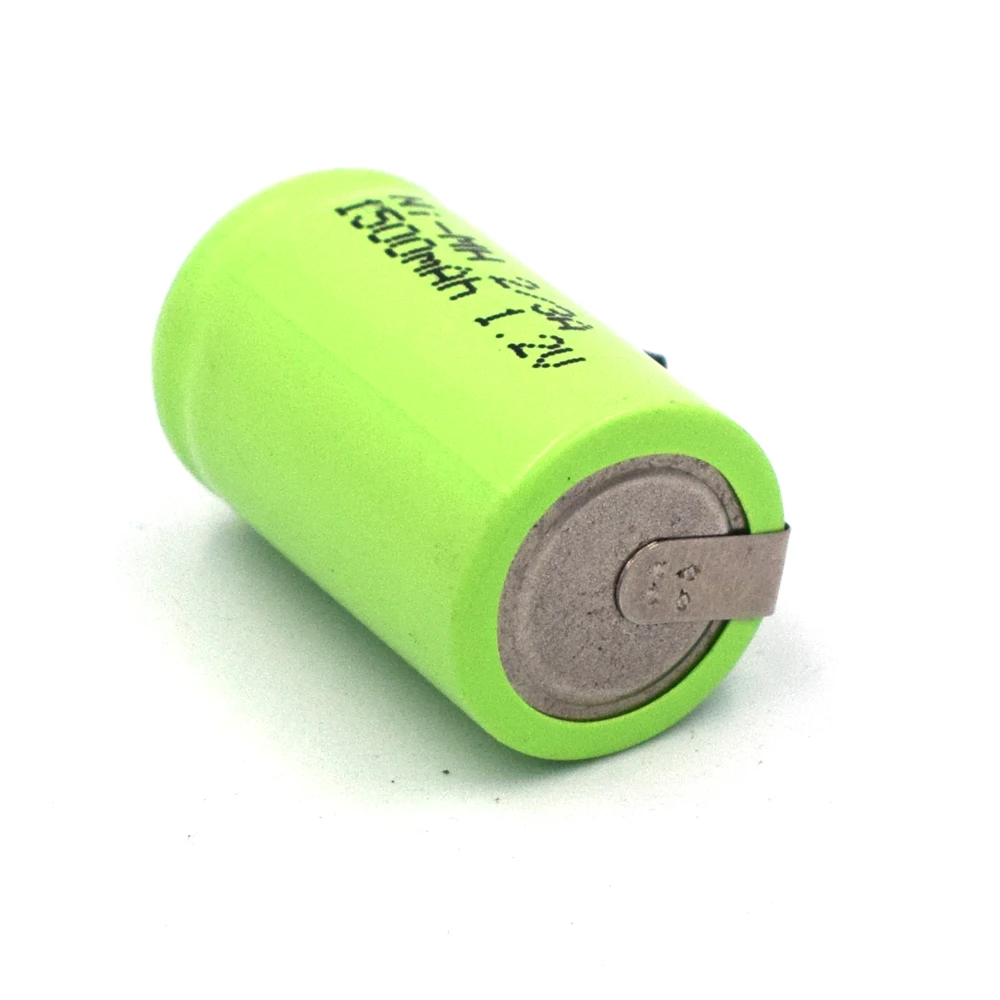 2/3A 1500Mah 1.2V Ni-Mh Rechargeable Battery 2/3A Batteries Flat Top for Toys Wireless Mouse Game Handle