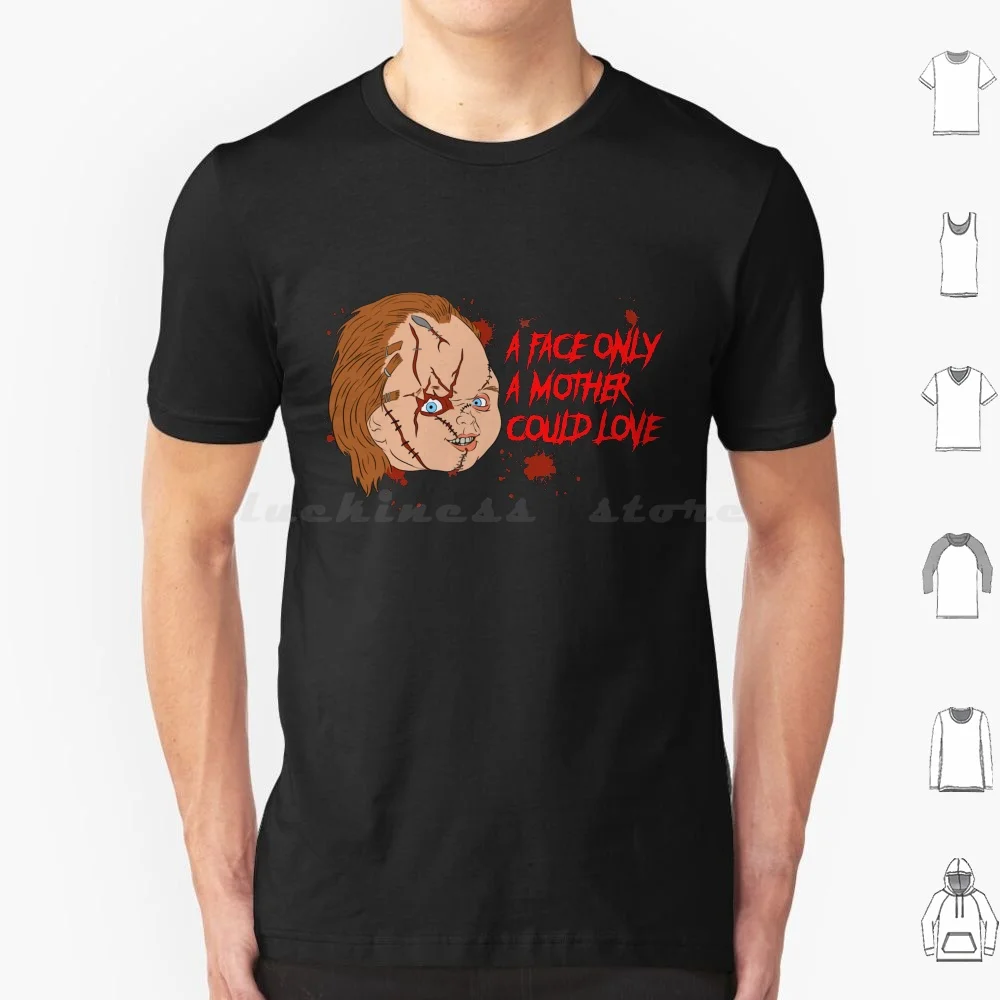 Chucky'S Ugly Mug T Shirt Big Size 100% Cotton Chucky Bride Of Chucky Childs Play Good Guys Good Guy Doll Lee Ray