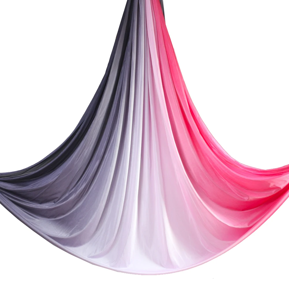 

20 Colors 5m Professional High Quality Stretch Air Flying Yoga Hammock Silk For Aerial Yoga Hammock Anti Gravity Yoga Swing