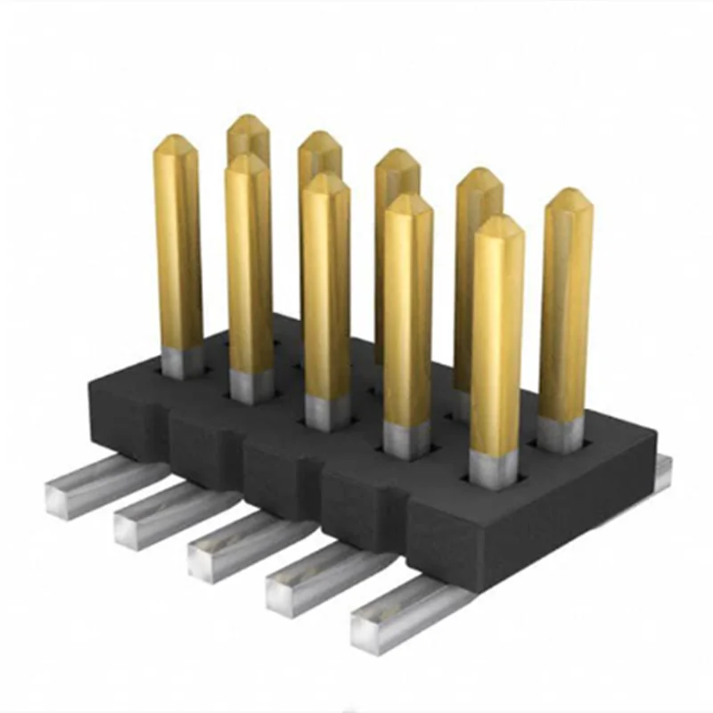 

3 pieces/batch FTS-105-01-F-DV-P-TR 10Pin 1.27mm spacing 2-row gold-plated pin holder