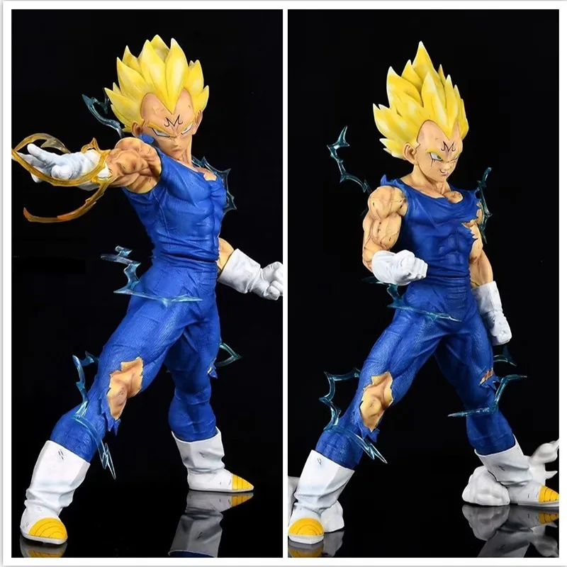 Dragon Ball Gk Anime Figure KD Majin Vegeta Figurine Enchantment  Action Figure Model PVC Collection Toy Decoration Statue