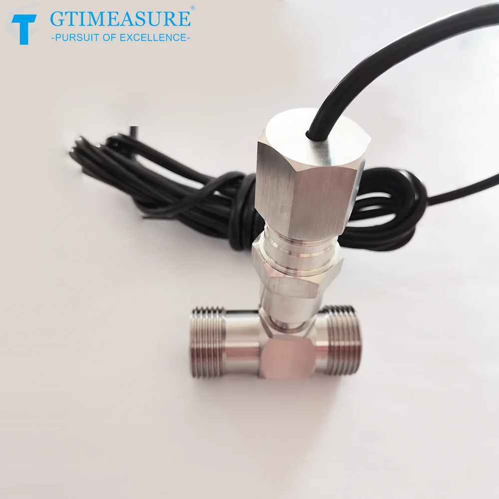Water Turbine Flow Sensor Pulse 4-20mA PLC Fuel Oil Methanol Alcohol Pure Water Hydraulic Oil Thread Flow Meter