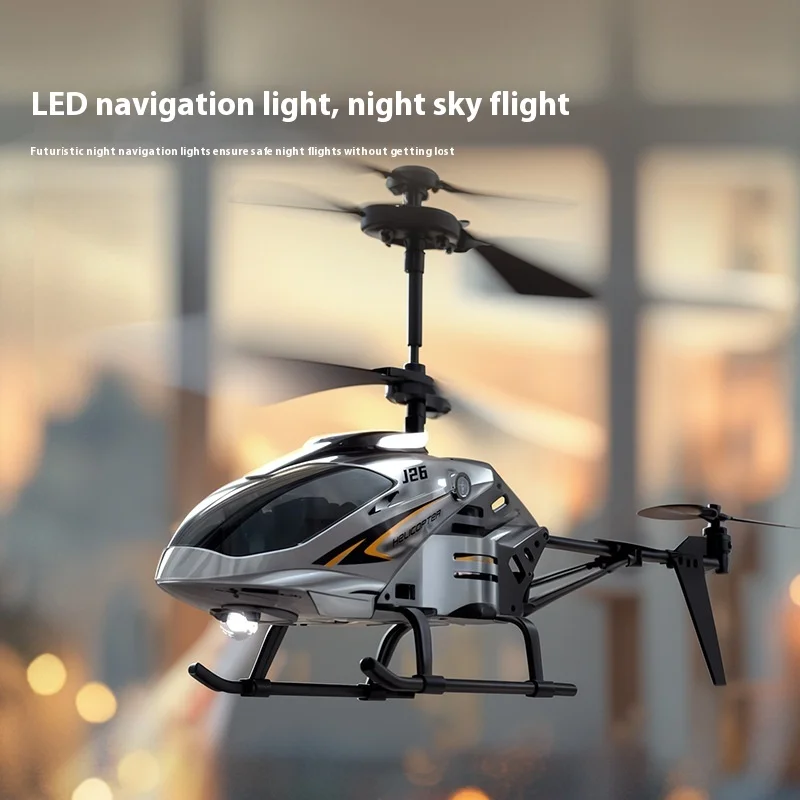 

RC Cross border New 3.5-way Remote Control Helicopter J26 Drop resistant USB Charging Boy's Toy Electric Model