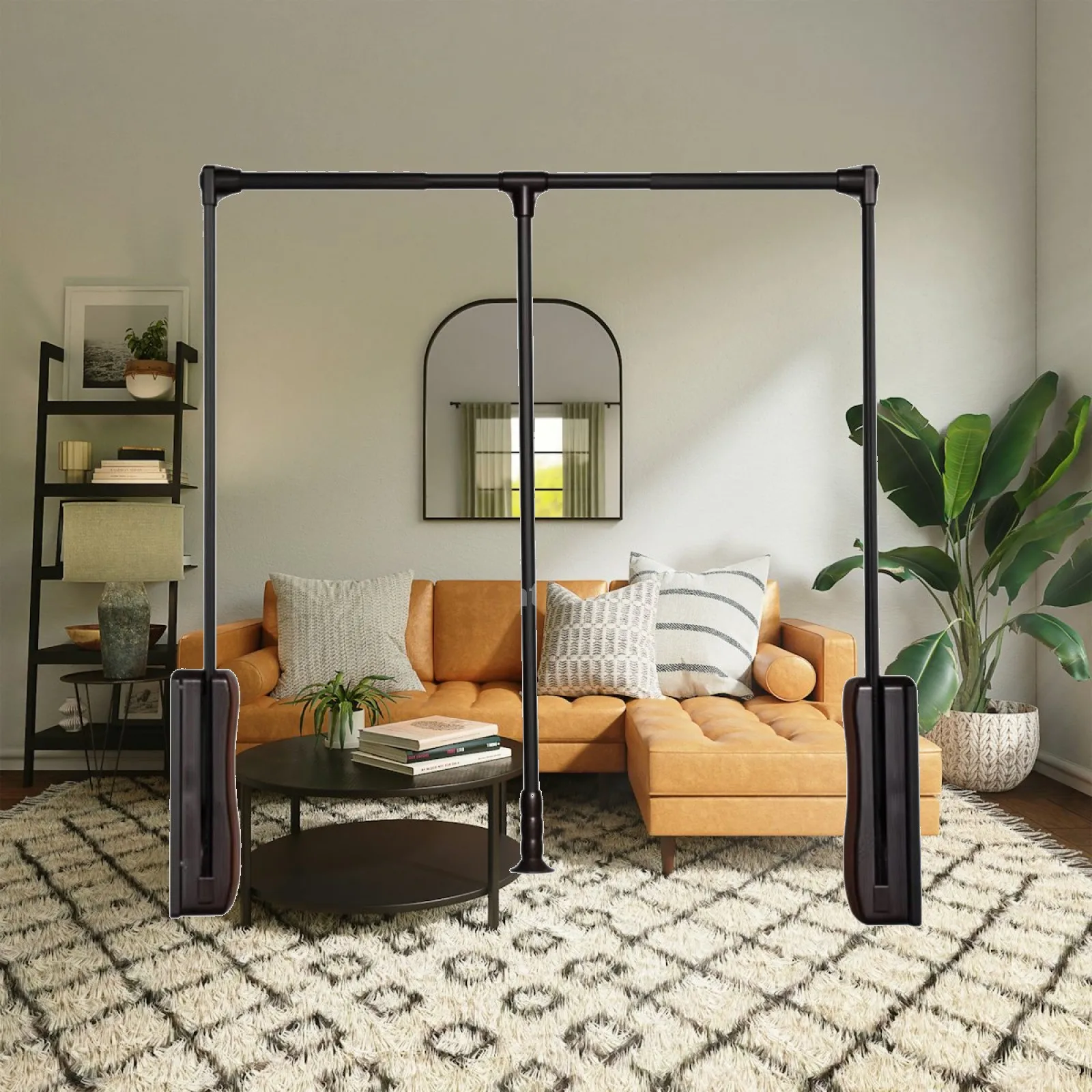 Heavy Duty Wardrobe Lift | Smooth, Pull-down Closet Hanging Rod, Stable,