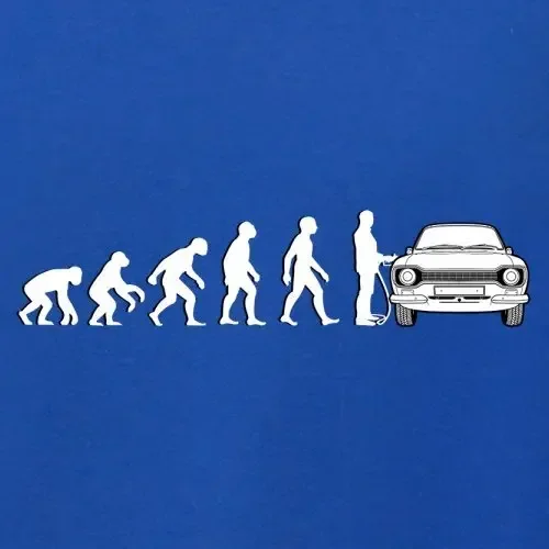 Men Summer Tops Tees Size T-Shirt Evolution of Man Mk1 Escort Driver - Mens Crewneck T-Shirt Casual Men Tees