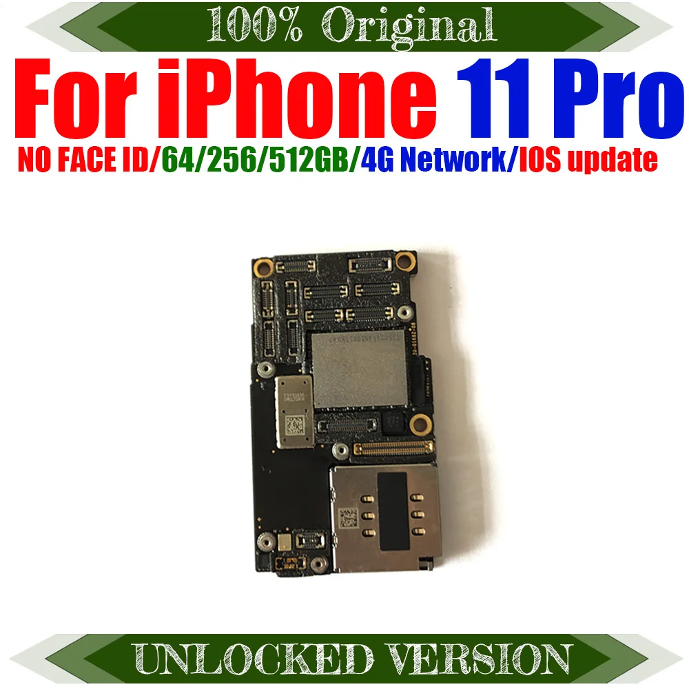Carte Mère IPhone 11 Pro Max 512 Go - Bloquée ICloud - Pour Pièces Détachées Ou Réparation