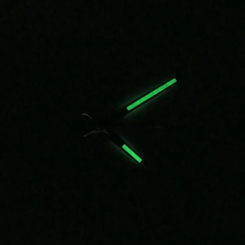 Manecillas de reloj NH35 manecillas NH36 agujas punteros de reloj luminoso verde para movimiento Datejust NH35 NH36 piezas de accesorios de reloj