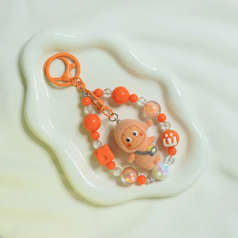 1 قطعة حقيبة سلسلة المفاتيح الكرتون حلي معلقة #2