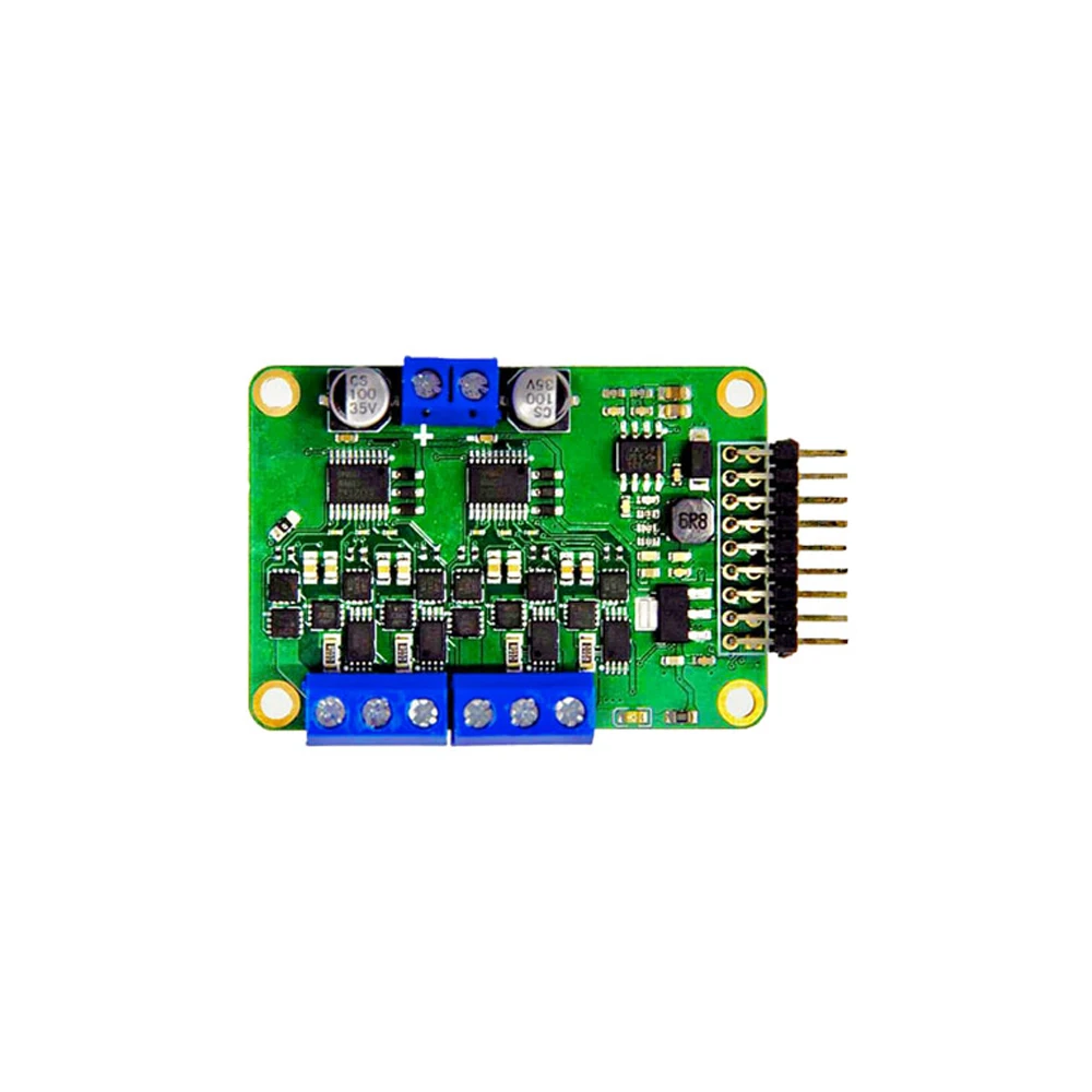 

DC12-24V Dual Brushless FOC V3P Motor Drive Board Motor Position/Speed/Voltage Torque/Current Torque Control Board for Arduino