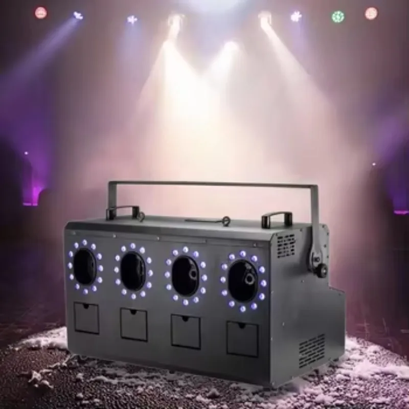 1800W 8CH DMX Control Fog Bubble Machine with Wireless Remote for Indoor/Outdoor Events