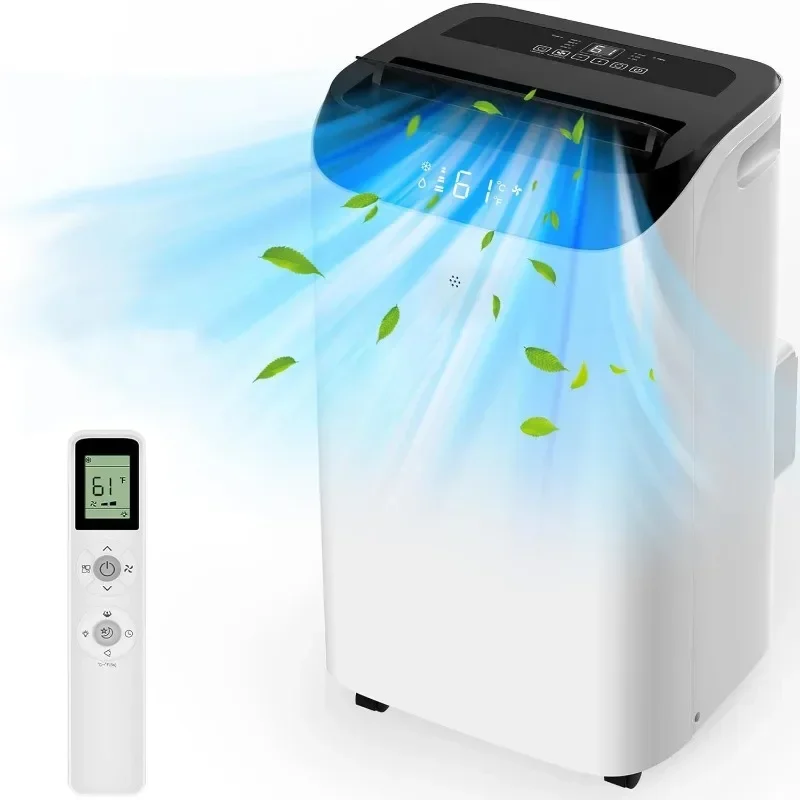 Bedroom Home Use Portable Air Conditioners with Remote Control,Cooling AC Unit with Fan & Dehumidifier, Cools Room Smart