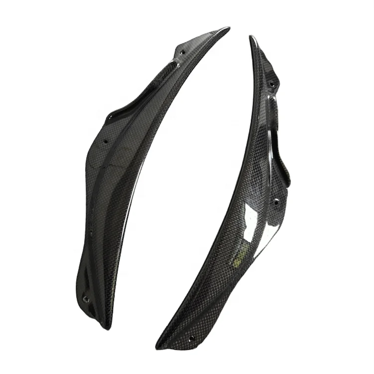 OEM Style Dry Carbon Fiber Front Bumper Wind Blade Body Kit for Ferrari Sf90 New Condition Decorative Accessory