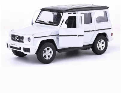 1:36 Mercedes-Benz G63 Automodellen Speelgoed Legering Diecast Speelgoed Suv Model Terugtrekken Off-Road Voertuigen Voor Kinderen Geschenken Collectie D1