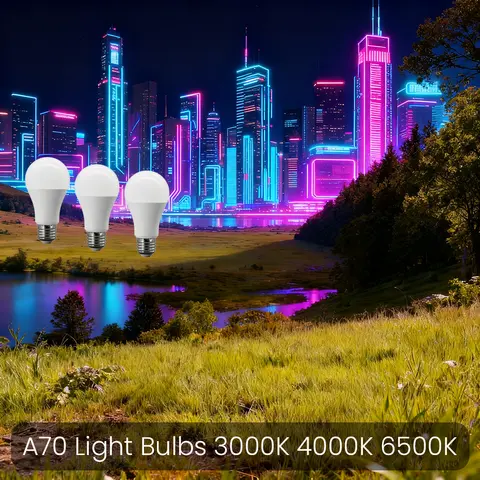 1-10P E27 Medium Base Light Bulb A70 Light Bulbs 3000K 4000K 6500K LED Light Bulb 20Watt 1800LM 2000 Lumen for Appliance Lampara