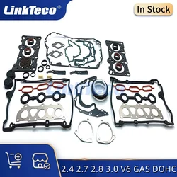 Car Engine Full Gaskets Set Overhaul Rebuilding Kit For Audi A4 A6 S4 Volkswagen Passat 2.4 2.7 2.8 3.0 L V6 GAS DOHC