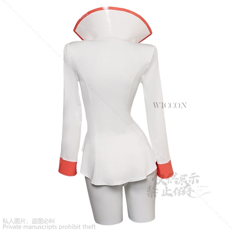 Hazbin Lucifer Cosplay Anime Hotel Sexy Morningstar Cosplay Jumpsuit Costume Bikini Devil Hell Halloween Party Adult Bodysuit