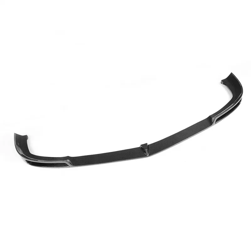Carbon Fiber Front Bumper Lip for Mercedes Benz W204 C204 C63 AMG 2012 2013 2014 Only Car Body Kit Accessory