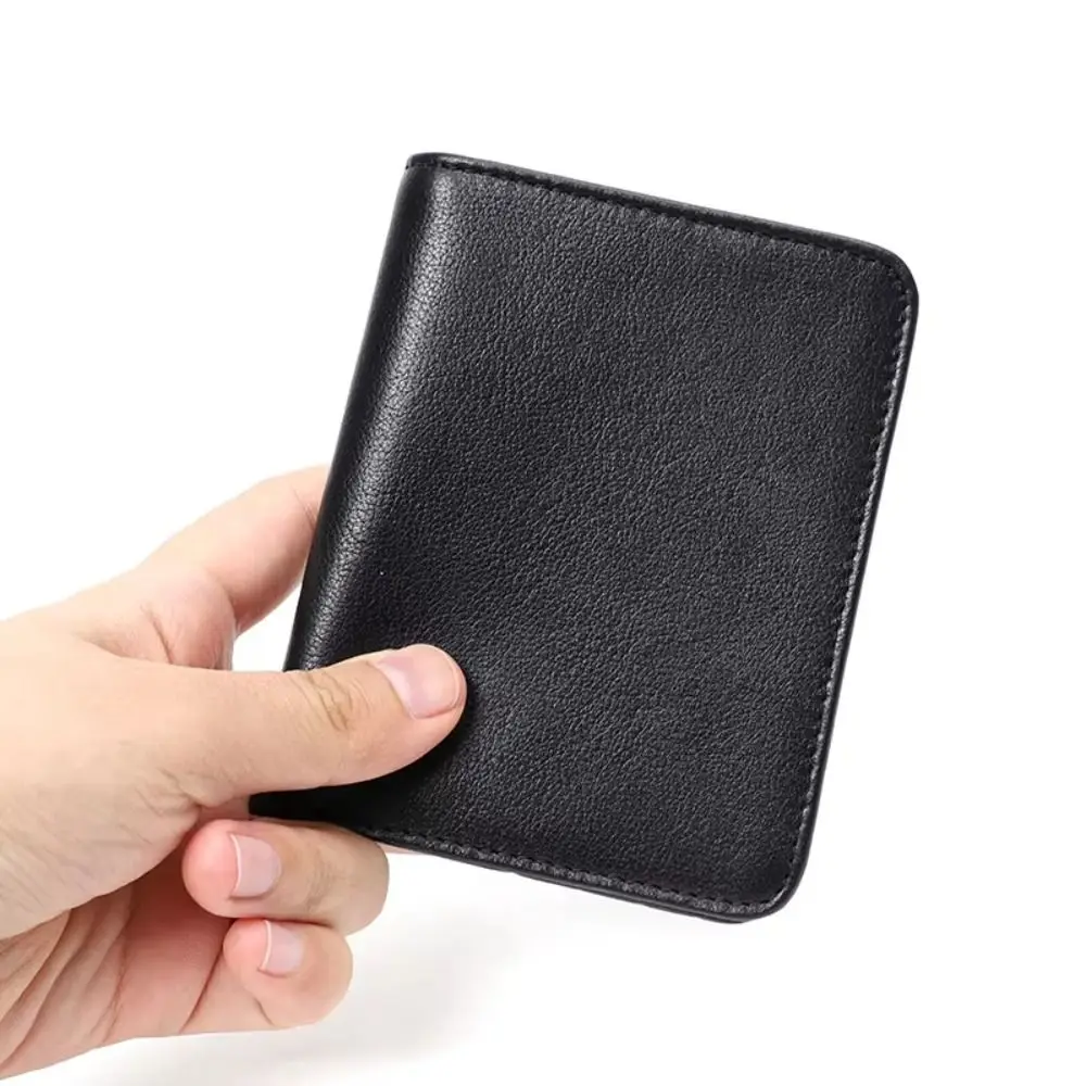 Coin Pouch PU Women's Short Wallet Ultra thin Short Clutch Printed Card Bag Multi Slot Portable PU Leather Card Holder Women